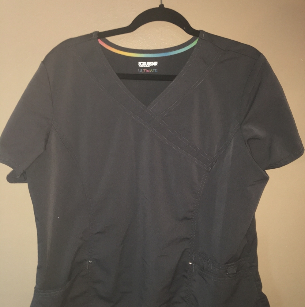 Grey Scrubtop